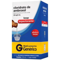 AMBROXOL 6 MG XPE ADT C/120 ML