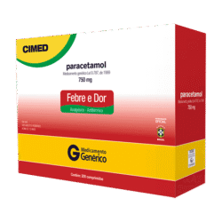 PARACETAMOL 750MG C/ 10