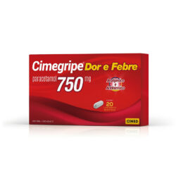 CIMEGRIPE DOR E FEBRE 750 MG 2BLX10 COMP