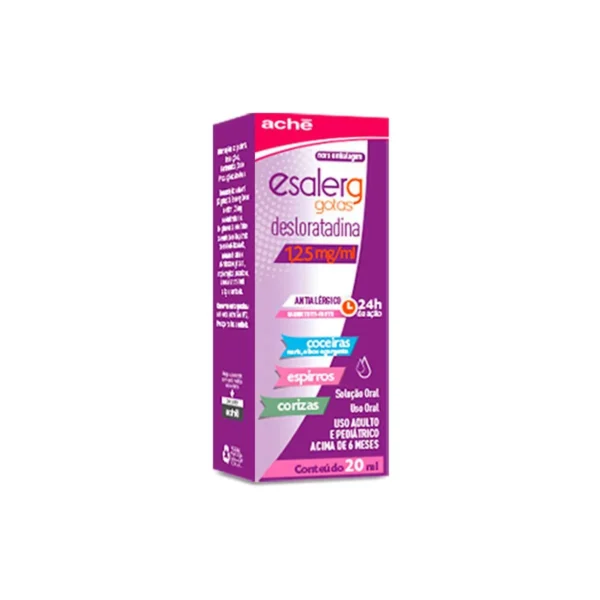 ESALERG 1,25 MG GTS C/20 ML