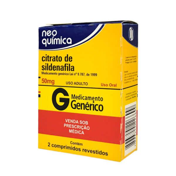SILDENAFILA 50 MG C/02 CPR