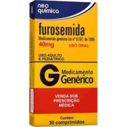 FUROSEMIDA 40MG CX 30 COMP