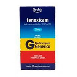 TENOXICAM 20MG CX 10 COMP REV