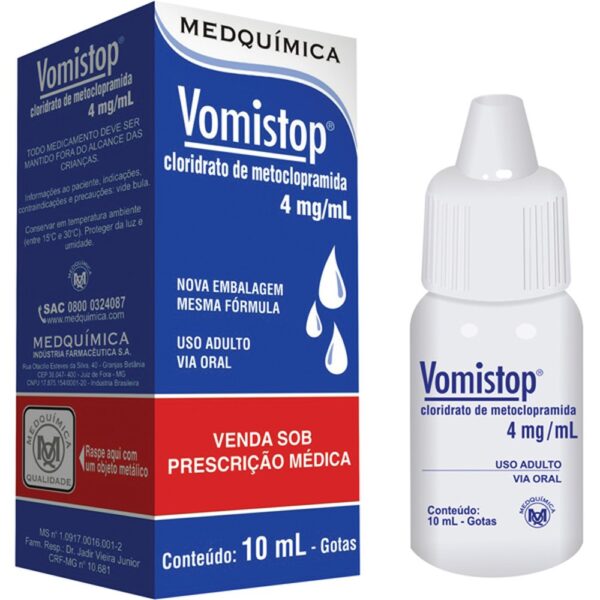 VOMISTOP 4 MG GTS C/10 ML
