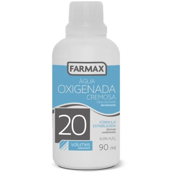 AGUA OXIG 20 VOL CREM C/90 ML