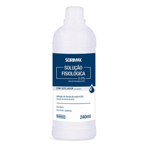 SORO FISIOLOGICO SORIMAX 0,9% C/240 ML
