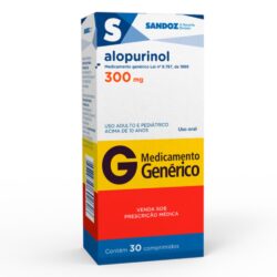 ALOPURINOL 300 MG C/30 CPR
