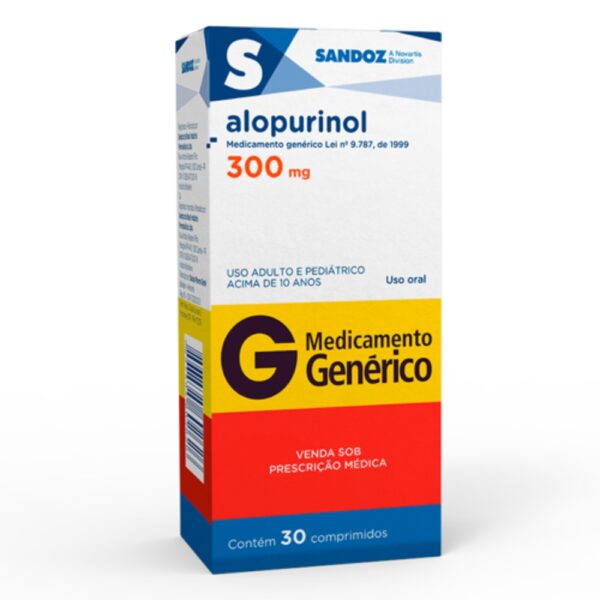 ALOPURINOL 300 MG C/30 CPR