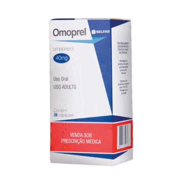 OMOPREL 40 MG C/28 CAPS