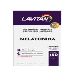 LAVITAN MELATONINA 0,21MG CP PT 150 MORRANGO