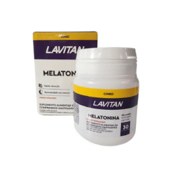 LAVITAN MELATONINA 0,21MG CP PT 30 MOR