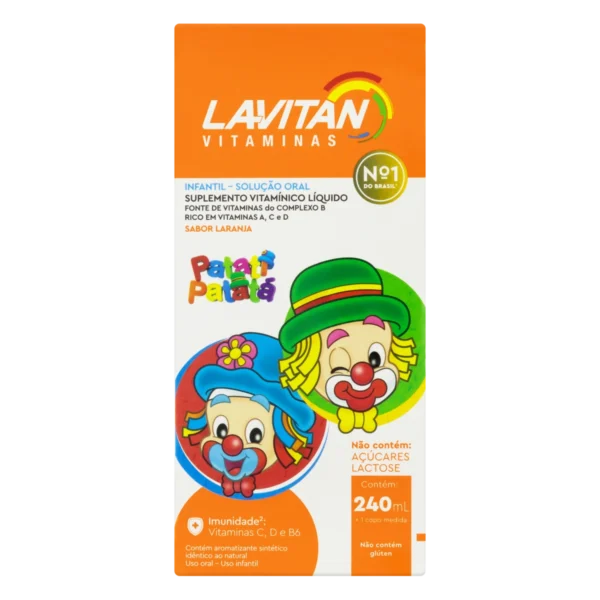 LAVITAN VIT INF SOL OR FR 240ML SBR LAR