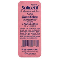 SALICETIL INF 100 MG C/10 CPR
