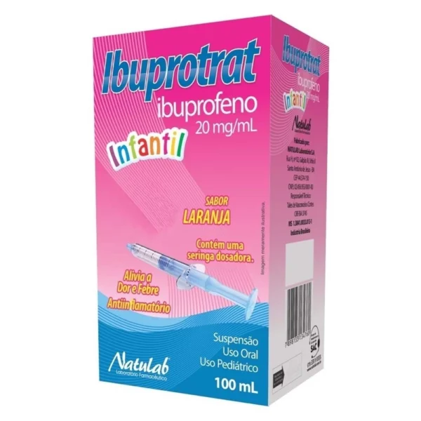 IBUPROTRAT SUSP. LARANJA C/100 ML.