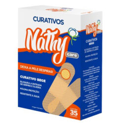 CURATIVO NATHY TRANSPARENTE C/ 35 UN