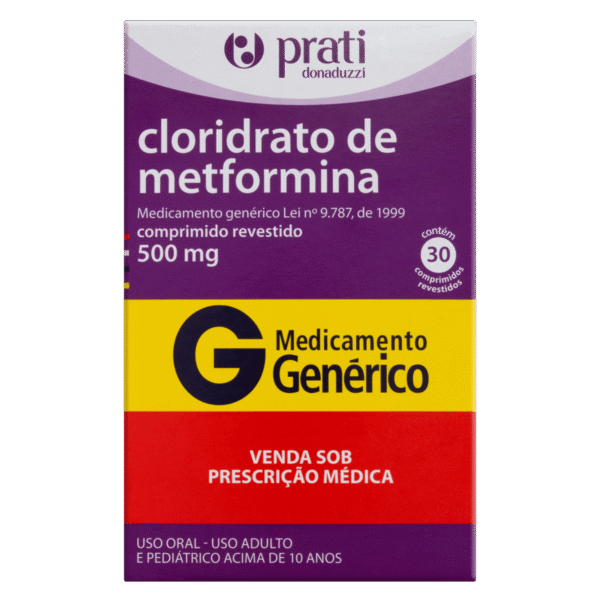 METFORMINA 500MG C/30 CP.