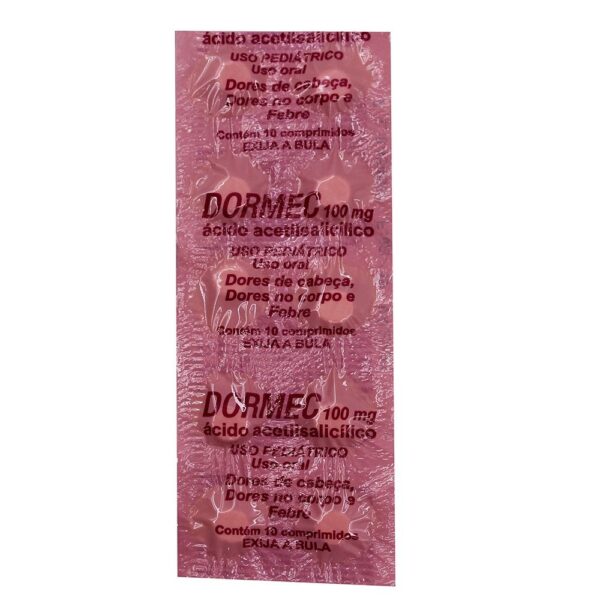 DORMEC INF 100 MG C/10 CPR