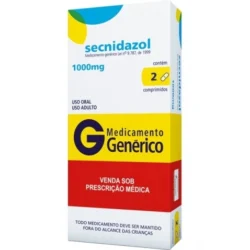 SECNIDAZOL 1000MG CX 2 COMP