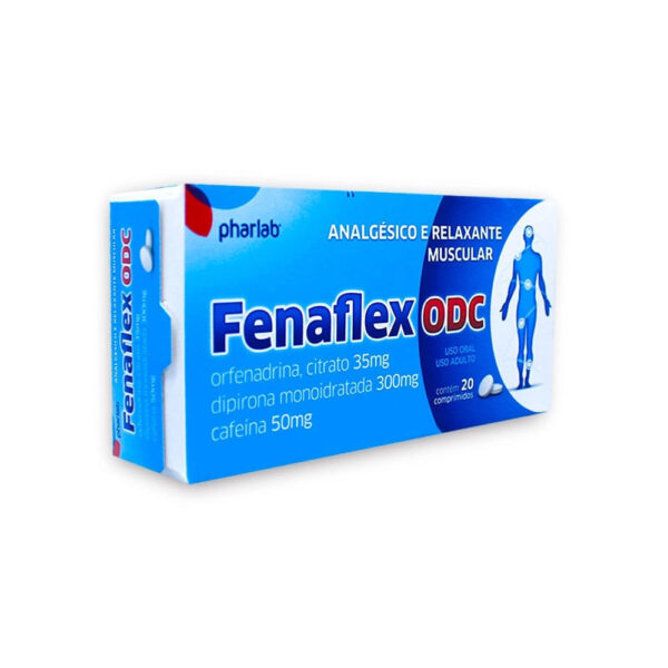 FENAFLEX ODC 35+300+50MG CX 20 COMP