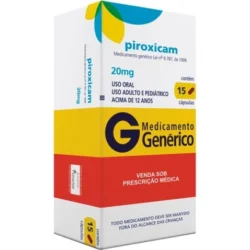 PIROXICAM 20 MG C/15 COMP