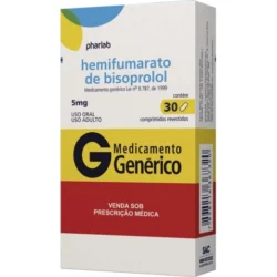 BISOPROLOL 5 MG C/ 30 COMP