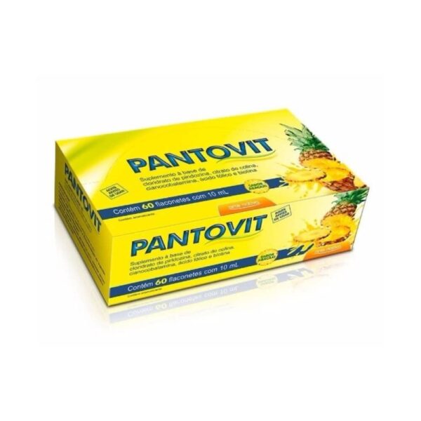 PANTOVIT FLAC 10 ML ABACAXI - COLINA+ASSOC