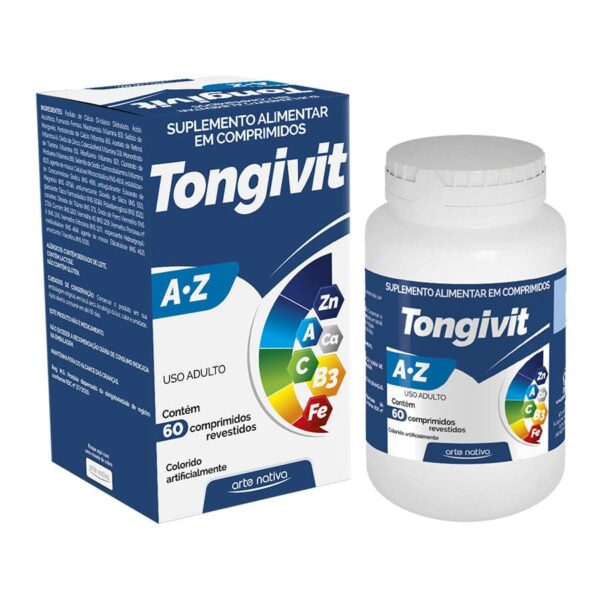 TONGIVIT A-Z C/60 COMP - SUPLEMENTO ALIMENTAR