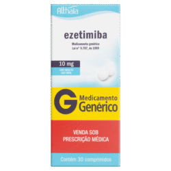 EZETIMIBA 10MG CX 30 COMP REV