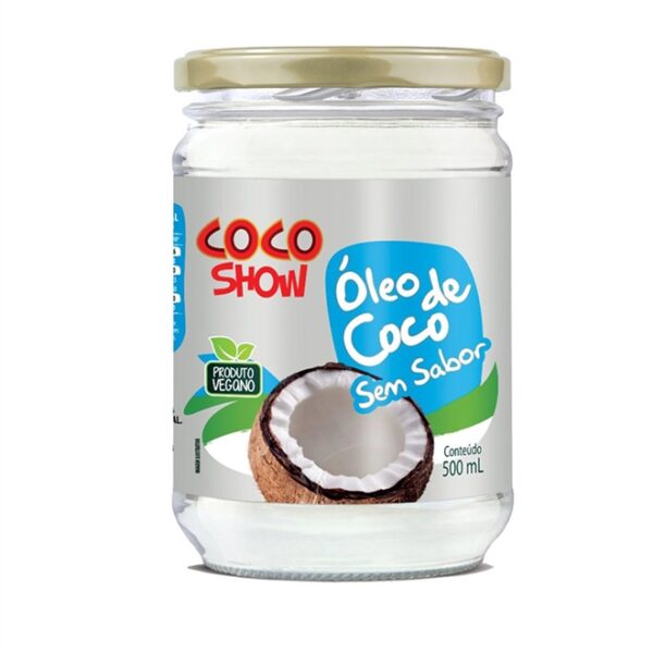 OLEO DE COCO SHOW SEM SABOR 500ML
