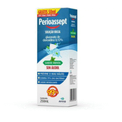 PERIOASSEPT ANTISSEP. BUCAL S/ ALCOOL 250 ML