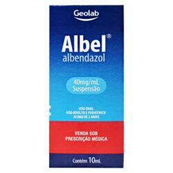 ALBEL 40 MG SUSP C/10 ML