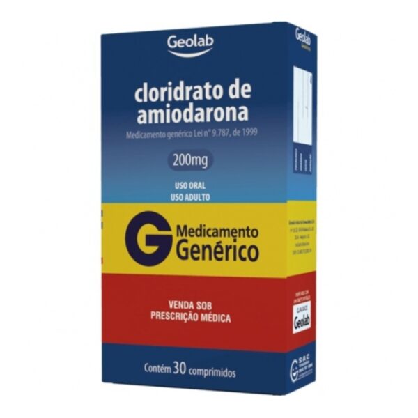 AMIODARONA 200MG CX 30 COMP