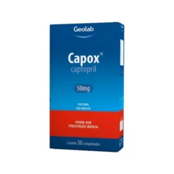 CAPOX 50 MG CX C/ 30 COMP
