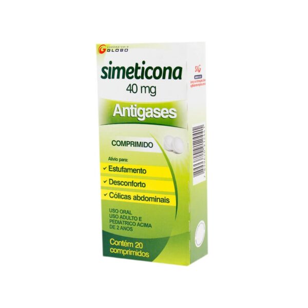 SIMETICONA (N.S.) 40MG CX 20 COMP