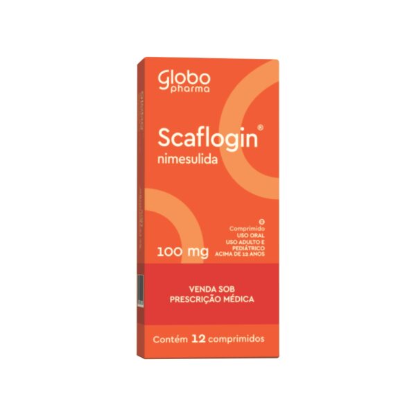 SCAFLOGIN 100MG CX 12 COMP