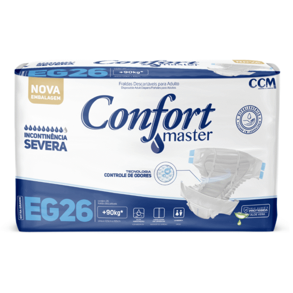 FRALDA CONFORT MASTER EG C/26