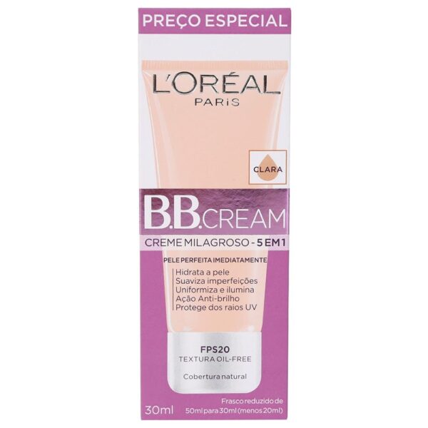 B.B. CREAM  CLARA FPS 20