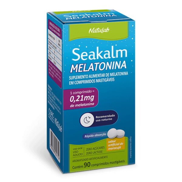 SEAKALM MELATONINA 0,21 MG C/90 COMP MAST