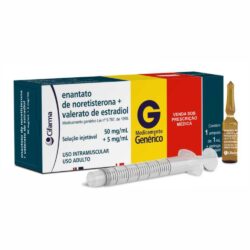 NORETISTERONA 50+5MG/ML SOL INJ AMP 1ML+SER