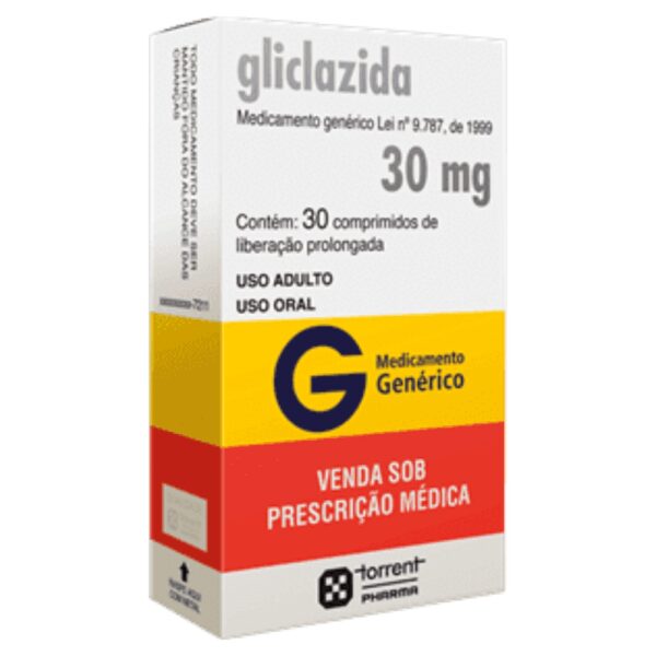 GLICLAZIDA 30MG CX 30 COMP LIB PROL
