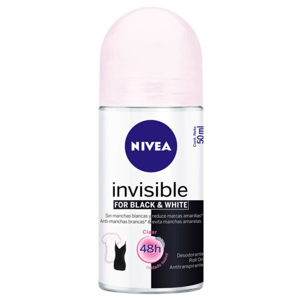 DES ROLLON NIVEA INVISIBLE CLEAR 50 ML