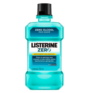 ENX BUCAL LISTERINE ZERO MENTA SUAVE C/250 ML