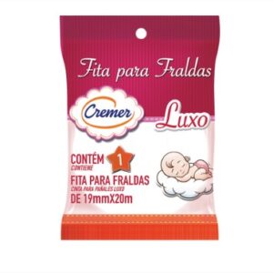 FITA ADESIVA CREMER 19 X 20 M ROSA