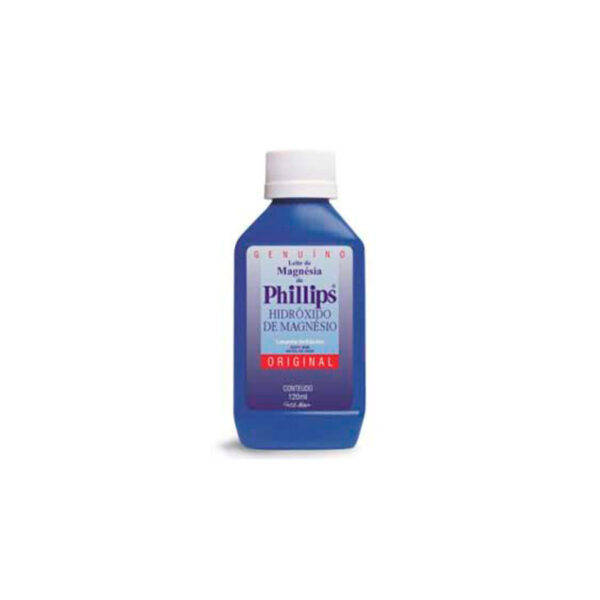 LEITE MAGNESIA PHILLIPS ORIGINAL C/120 ML