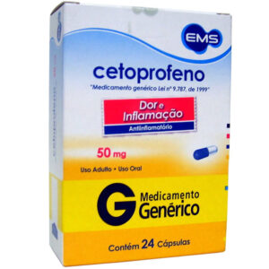 CETOPROFENO 50 MG C/24 CPS