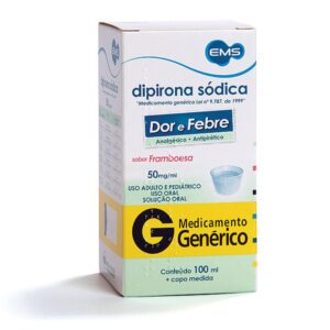 DIPIRONA SODICA 50 MG SOL C/100 ML