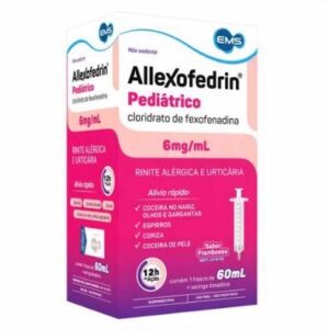 ALLEXOFEDRIN 6MG/ML SUS FR 60ML PED