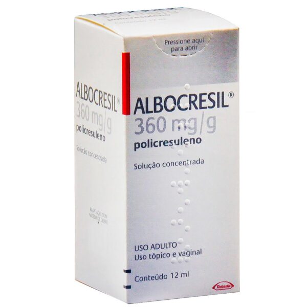 ALBOCRESIL LIQUIDO 36.0% 12ML X 1