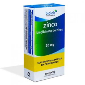 ZINCO 20MG CX 30 COMP