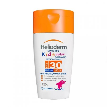 HELIODERM SUNCARE KIDS COLOR 120 ML FPS 30